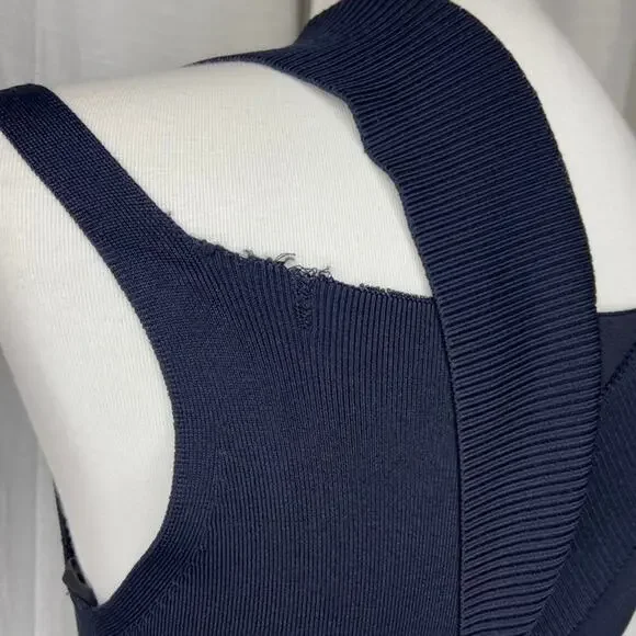 Bailey/44 Black Cutout V-Neck Dress (S) - Picture 5 of 6